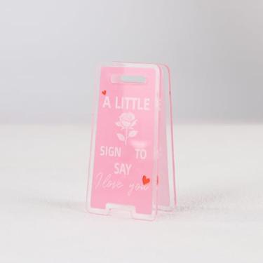 Imagem de 3 peças de placas de mesa de acrílico engraçadas presentes para namorada, esposa, noiva, dia dos namorados, decoração de aniversário, clipe de anotações, logotipo criativo de acrílico para mesa