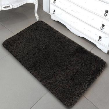 Imagem de Tapete Prestigio 50cm x 90cm Preto Jolitex