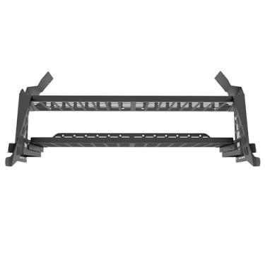 Imagem de CTH Para Toyota Land Cruiser LC250 2024 2025 Molle Panel Modular Storage Panel System Organizadores de porta-malas Kit de prateleira (janela lateral + prateleira média e baixa + caixa de armazenamento