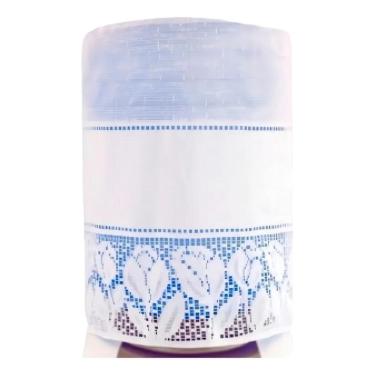 Imagem de Capa Para Galão De Agua Em Renda Tulipa Branca 20 Litros Lev