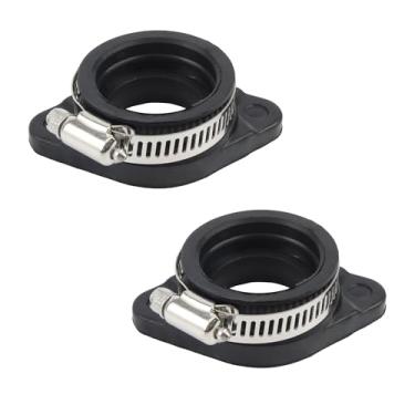 Imagem de ABCERRSI 2 peças PWK 28 30 Carburador Coletor de admissão BootCompatível com ATV UTV Dirt Bike Pit Bike Go Kart Buggy