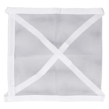 Imagem de CUOFYUNL 2 unidades de sacos para máquina de lavar tênis, para sapatos, roupas, malha de nylon, sacos para secar sapatos, para a maioria das máquinas de secar, porta