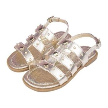 Imagem de SANDÁLIA INFANTIL PAMPILI ESTILOSA FESTA VICK DOURADO 57402-Feminino