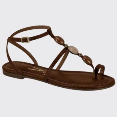 Imagem de Sandalia Rasteira Slide Feminina Pedraria Veneza Vizzano 6235.1721.29711-Feminino