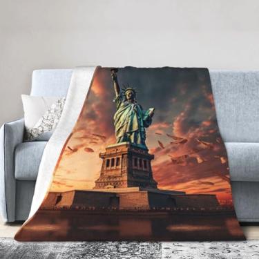 Imagem de Cobertor grande super macio, confortável e quente para cama, sofá e viagens