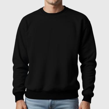 Imagem de Moletom Masculino Gola Redonda Básico Benellys-Masculino