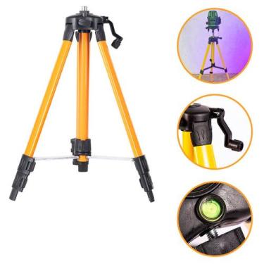 Imagem de Tripé Para Nivel a Laser Profissional Até 1,20M de Altura Nota Fiscal 