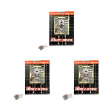 Imagem de Cartas De Poker Educacionais Com Anatomia Transparente Em Raios-X: Bar