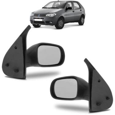 Imagem de Retrovisor Palio 2005 A 2008 4 Portas Fixo - RETROVEX, Esquerdo