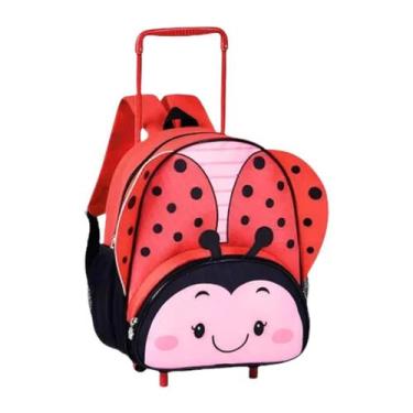 Imagem de Mochila de Rodinha Joaninha 13" Clio Pets CP24505B - Clio Style