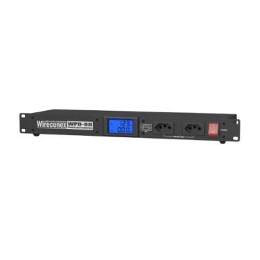 Imagem de Filtro De Linha Distribuidor De Energia Wpd8d Preto Wireconex F108
