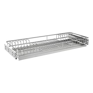 Imagem de Escorredor De Pratos Deslizante 670x75x270mm Mód 700mm Crom
