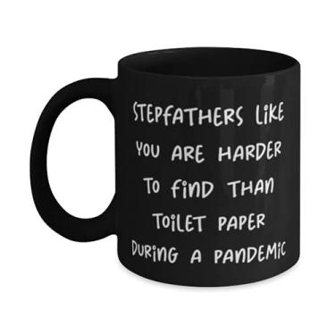 Imagem de Stepfathers Like You Are Harder To Find Than Papel higiênico During A Pandemic 325 ml, Caneca de 445 ml, Copo de padrasto, Mordaça para padrasto
