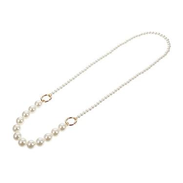 Imagem de NOLITOY 1 Conjunto cadeia de telefone celular pérola correntes de bolsa telefone pulseira de pérola Acessórios para telemóvel decoração pingente de telefone cadeia de telefone versátil