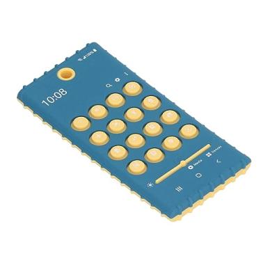 Imagem de Mordedor de Telefone para bebê, Brinquedo de Mastigar Sensorial de Silicone Macio e Divertido, Cor Brilhante para Viagens (Azul amarelo)