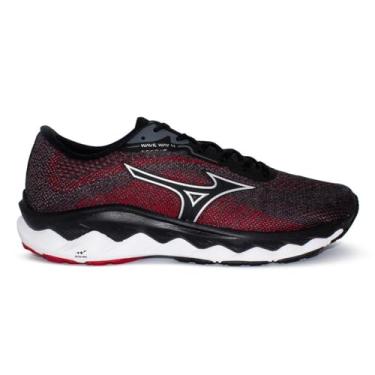 Imagem de Tênis Mizuno Masculino Wave Way 4 Corrida Chumbo/vermelho 101083083-1880-chuvmh-41