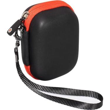 Imagem de Capa protetora getgear para monitor de lançamento pessoal FlightScope Mevo-Portátil para golfe, bolso de acessórios de malha para cabo, fácil de mosquetão