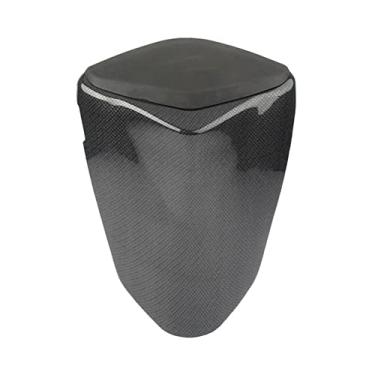 Imagem de Capa de assento traseiro de motocicleta carenagem capota traseira de passageiro cauda ABS capa de extremidade apto para Kawasaki Ninja ZX6R 636 ZX-6R 2009-2018 (aparência de fibra de carbono)