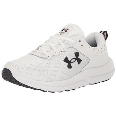 Imagem de Under Armour Tênis de corrida masculino Charged Assert 10, (102) branco/preto/preto, 7 X-Wide