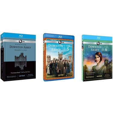 Imagem de Masterpiece Classic: Downton Abbey: The Complete Series Blu-ray Collection - The Complete First, Second, Third, Fourth, Fifth, and Sixth Seasons (Season 1, 2, 3, 4, 5 & 6) [Original UK Edition] [PBS]