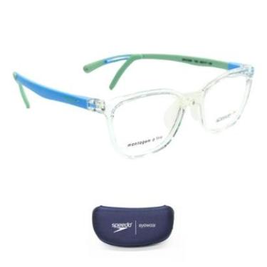 Imagem de Armação de Grau Infantil Speedo SPK7009 T02 Cristal Verde-Unissex