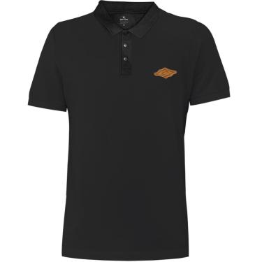 Imagem de Camisa Polo Rip Curl Brand Blade Black-Unissex