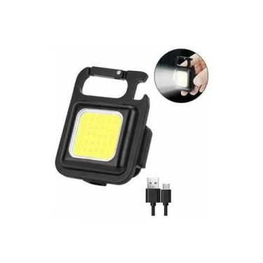 Imagem de Chaveiro Lanterna Abridor Imã Recarregavel Usb - RPC