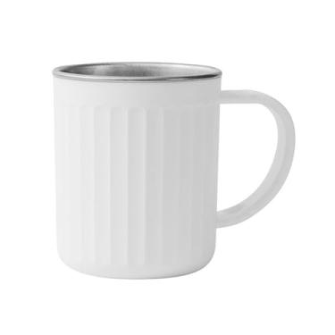 Imagem de YWJLQH Copo para Enxaguatório Bucal, Copo para Escova de Dentes, Recipiente para Escova de Dentes, 4,8x4 Polegadas para Crianças, Banheiro, Copo para Beber, Branco