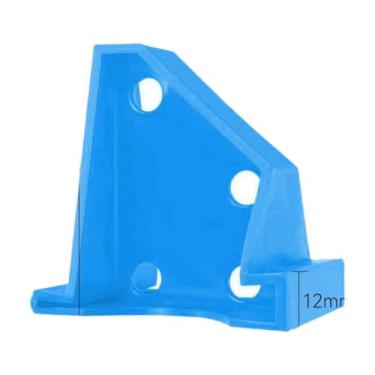 Imagem de Wswqop 20 Peças Ferramenta Espaçadora de Piso Ferramenta de Instalação de Piso 1/4 "1/2" Espaçamento Ferramenta de Piso de Madeira Laminado para, Azul