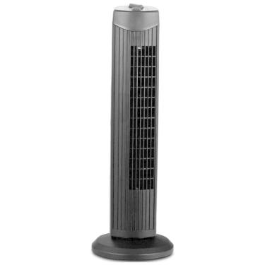 Imagem de Ventilador de Torre Oscilante Silencioso com 3 Velocidades e 3 Modos, 110V 35W, COSTWAY, Preto
