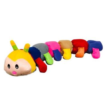 Imagem de Centopeia Boneco De Pelúcia Colorida Lançamento - R.B Variedades