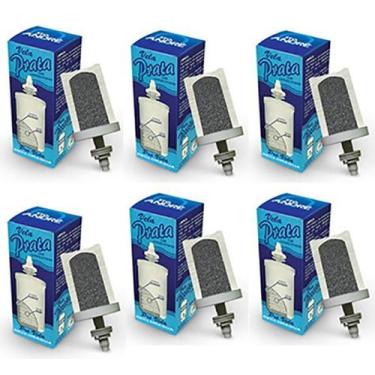 Imagem de Vela para Filtro de Barro com Carvão Ativado - Kit 6 Velas - Ceramica 