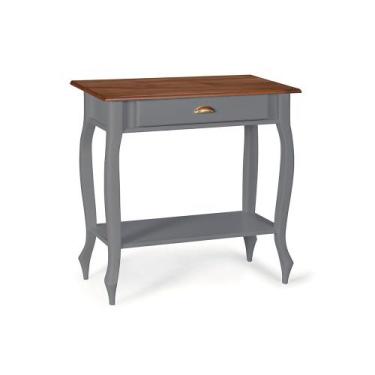 Imagem de Bancada Aparador Mini Lavabo 1 Gaveta Pés Luiz XV Dália 3062 Linz Móve