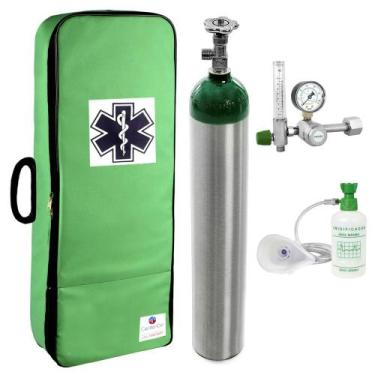 Imagem de Kit Oxigênio Centercor 5L Sem Carga Verde - Corcenter