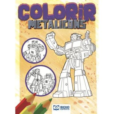Imagem de Livro Infantil Colorir Diversos Temas Pacote com 08 - Bicho Esperto