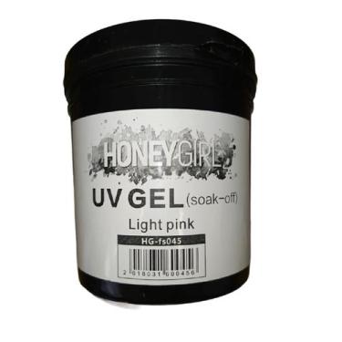 Imagem de Gel Pink Light ( Rosa Claro) Honey Girl 1 KG Unhas Gel e Acrigel