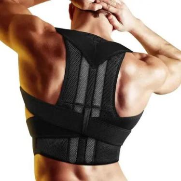 Imagem de Cinta De Postura Colete Lombar Protege Coluna Neoprene - Prime Lingeri