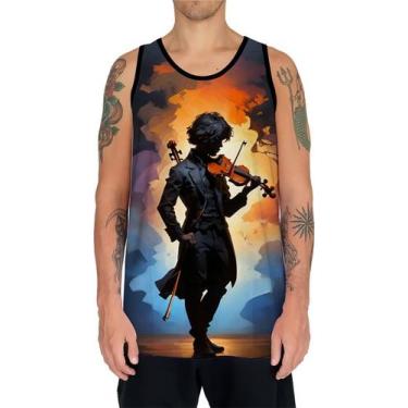 Imagem de Camiseta Regata Tshirt Instrumento Corda Violinos Melodia 9 - Enjoy Sh