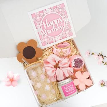 Imagem de Ndahjahd Presentes de aniversário para meninas adolescentes 10 11 12 13 14 15 16 17 anos, ideias de presentes para meninas adolescentes, presentes para ela, irmã, melhor amiga, filha, 8 peças rosa