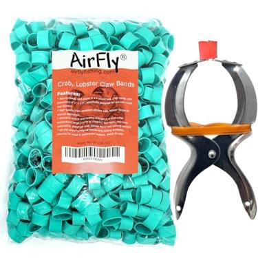 Imagem de AirFly Faixas de borracha de caranguejo, garra de lagosta, protege lagostas e caranguejos, silicone compatível com FDA, seguro para cozinhar, feito nos EUA