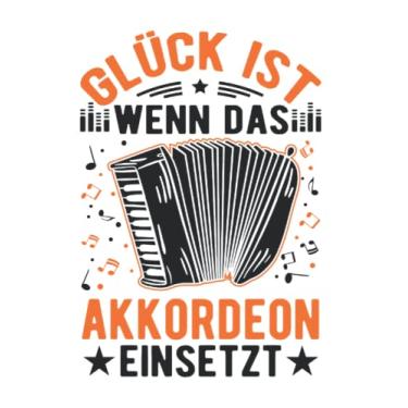 Imagem de Akkordeon Tagesplaner: Glück ist Wenn das Akkordeon einsetzt Akkordeonist/Kalender 2022 / Wochenplaner Tagesplaner Planer/Planungsbuch To-Do-Liste / 6x9 Zoll / 100 ausfüllbare Seiten