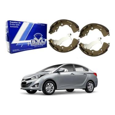Imagem de Sapata De Freio Traseira Hb20s 1.0 1.6 2012 A 2015 - SYL