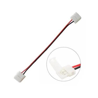 Imagem de Emenda jumper conector 2 vias para fita led 10mm smd5050 - DIVERSAS