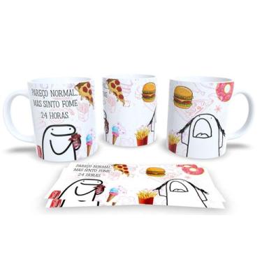 Imagem de Caneca de Porcelana Personalizada Flork Frases Engraçadas, Divertidas 
