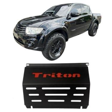 Imagem de Protetor Motor L200 Triton 2007 a 2024 Preto - C&K