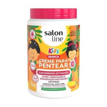 Imagem de Creme para Pentear Manga Kids Cachinhos Ativados 1kg - Salon Line