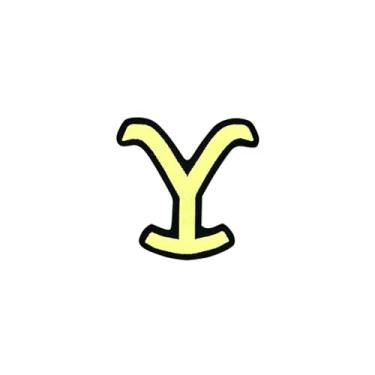 Imagem de Adesivo Country para Chapéu de Rodeio Cavalgada Tereré Top (Y Amarelo)