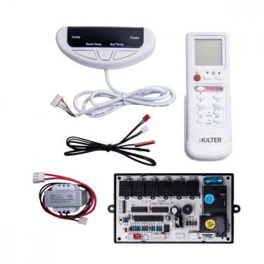 Imagem de Placa Universal Para Ar Condicionado Com Controle e Display Hulter de 7000 a 60000 BTUs - HT111A