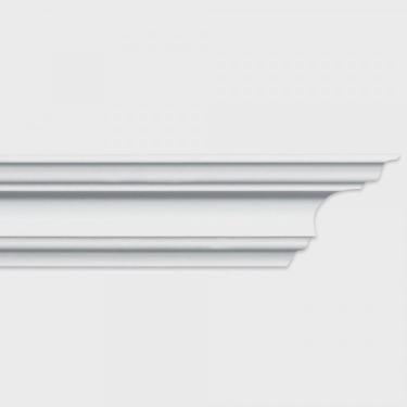 Imagem de Kit com 3 Barras Roda Teto de Poliestireno 6cm X 60mm X 2,00m K60 Homestar 6m Branco