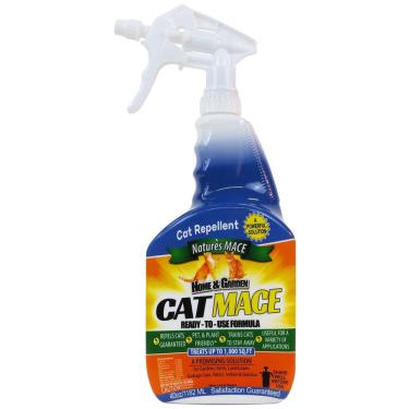 Imagem de Spray repelente de gatos Nature's Mace 1183 ml para atividades ao ar livre
